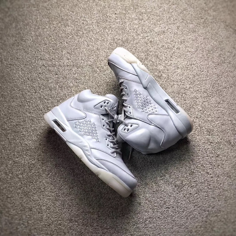 Authentic Air Jordan 5 Premium Pure Platinum